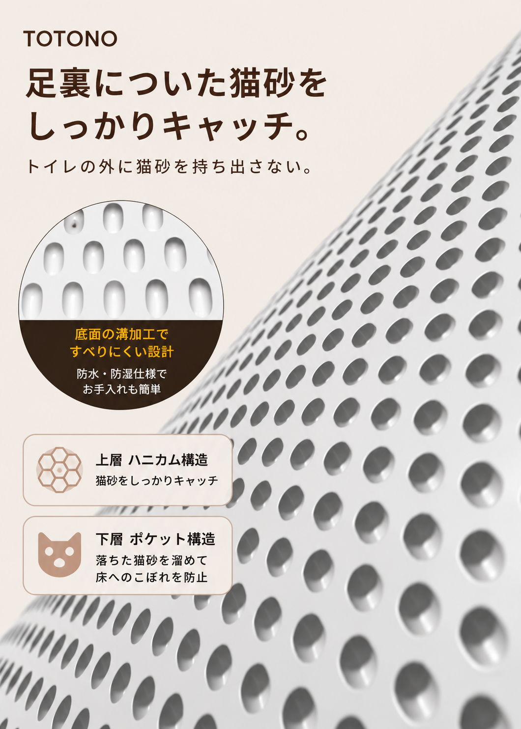 Clean Step｜猫砂キャッチマット